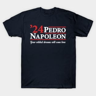 Pedro and Napoleon 2024 - Funny Presidential Campaign Parody T-Shirt